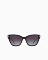 Emporio Armani Women's Asian-fit Cat-eye Sunglasses In Goldfarben
