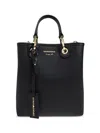 Emporio Armani Deer Print Myea Vertical Shopper Bag