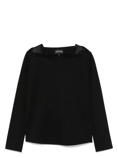 EMPORIO ARMANI WOMEN'S BOAT NECK SWEATER