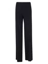 Emporio Armani Women's Cady Texture Palazzo Trousers