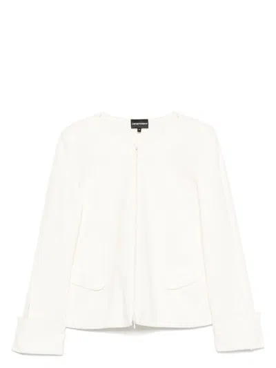 EMPORIO ARMANI WOMEN'S COTTON BLAZER JACKET