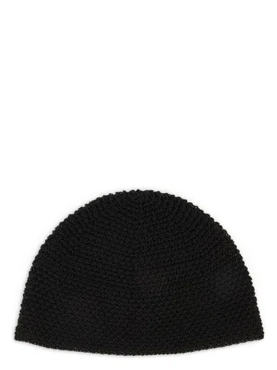 EMPORIO ARMANI WOMEN'S COTTON BLEND BEANIE HAT
