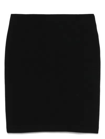 EMPORIO ARMANI WOMEN'S COTTON MIDI SKIRT