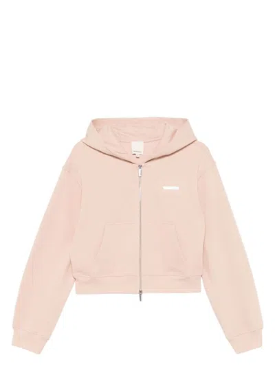 EMPORIO ARMANI WOMEN'S COTTON ZIPPED HOODIE
