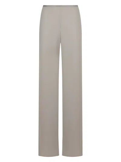 EMPORIO ARMANI WOMEN'S CREPE WIDE-LEG TROUSERS