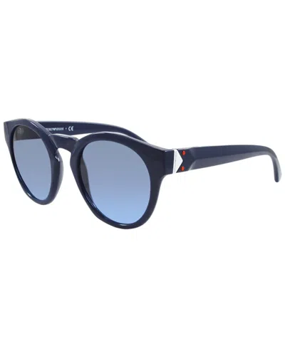 Emporio Armani Women's Ea4113 51mm Sunglasses In Blue