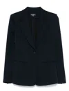 Emporio Armani Single-breasted Blazer Featuring Shoulder Pads