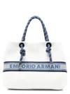 Emporio Armani Logo-embroidered Tote Bag