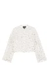 Emporio Armani Florwer Embroidered Blouse
