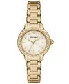 Emporio Armani Three-hand Gold-tone Stainless Steel Watch In No Color