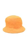 Emporio Armani Casual Jacquard Logo Wide Brim Hat