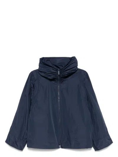 EMPORIO ARMANI WOMEN'S HOODED BLOUSON JACKET