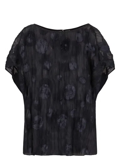 Emporio Armani Women's Jacquard Blouse Top