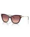 Emporio Armani Woman Sunglass Ea4251 In Shiny Opal Bordeaux