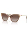 Emporio Armani Women's Large Sunglasses, Ea4251 In Shiny Opal Tundra