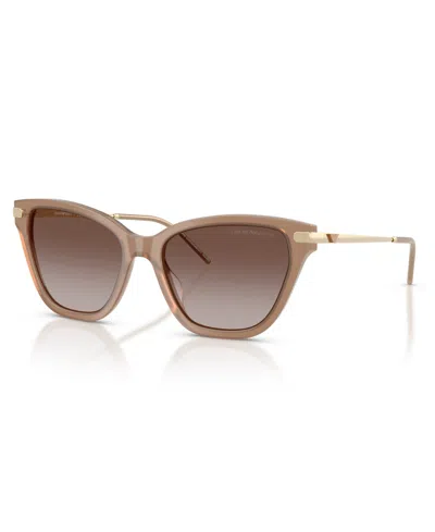 Emporio Armani Women's Large Sunglasses, Ea4251 In Shiny Opal Tundra