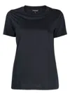 EMPORIO ARMANI WOMEN'S LOGO COTTON T-SHIRT