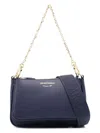 Emporio Armani Deer-print Tote Bag In Blue
