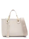 Emporio Armani Small Tote Bag Myea In Beige