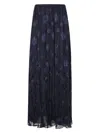 Shop Emporio Armani Women's Patterned Jacquard Maxi Skirt