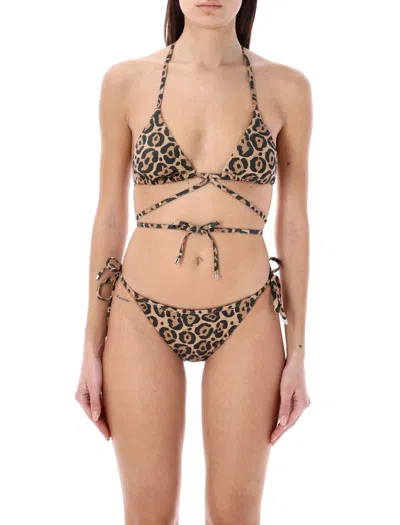 Emporio Armani Women's Printed Bikini In Blurred_print