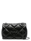 Emporio Armani Quilted Faux-leather Shoulder Bag