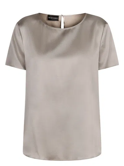 Emporio Armani Women's Silk Satin T-shirt