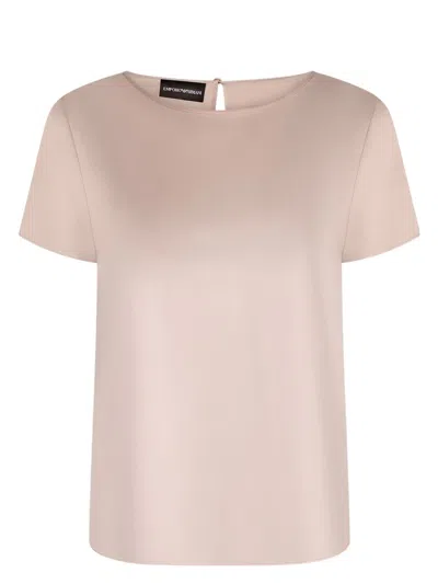Emporio Armani Women's Silk Satin T-shirt