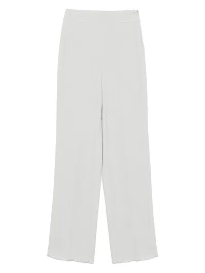 EMPORIO ARMANI WOMEN'S STYLISH WIDE-LEG VISCOSE TROUSERS