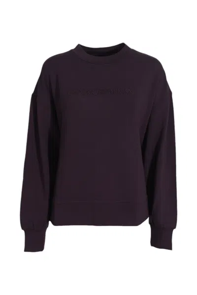 Emporio Armani Women's Sweatshirt  1648904f264 Mora In Purple