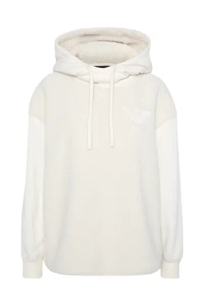 Emporio Armani Women's Sweatshirt  1649064f256 Yogurt In White