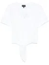 Emporio Armani Women's T-shirts And Polos In White