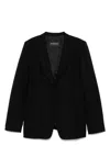 Emporio Armani Single-breasted Blazer Jacket Glitter Finish