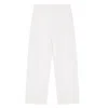 Emporio Armani Straight-leg Trousers In White