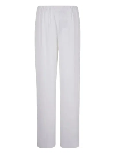 Emporio Armani Women's Trousers In White