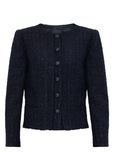 EMPORIO ARMANI WOMEN'S TWEED JACKET