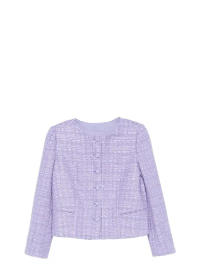 Emporio Armani Women's Tweed Short Blazer Jacket