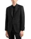 Emporio Armani Men's Geo Jacquard Dinner Jacket In Black Beauty