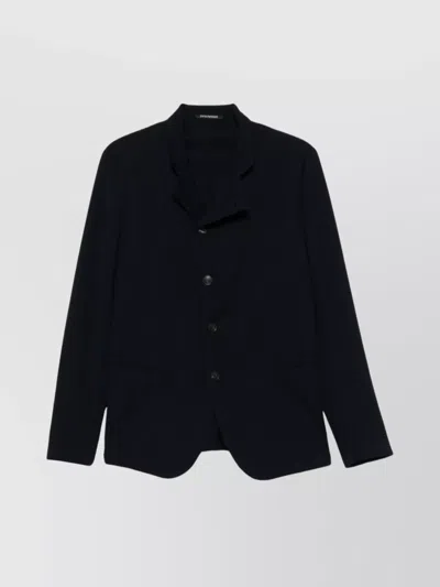 EMPORIO ARMANI WOOL BLAZER JACKET FRONT POCKETS