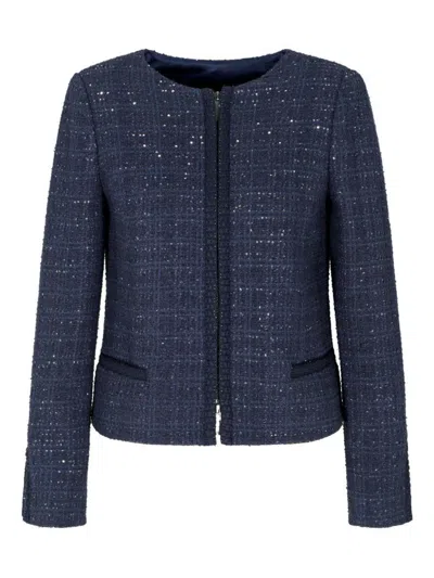EMPORIO ARMANI EMPORIO ARMANI WOOL BLEND BLAZER JACKET