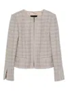 Emporio Armani Tweed Sequin-embellished Jacket