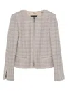 Emporio Armani Tweed Sequin-embellished Jacket