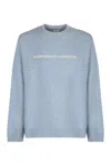 Emporio Armani Men's Logo Sweater In Blue