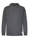 Emporio Armani Sweaters In Grey
