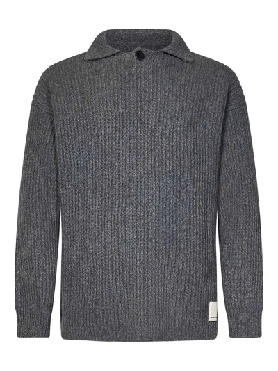EMPORIO ARMANI WOOL BLEND KNIT SWEATER