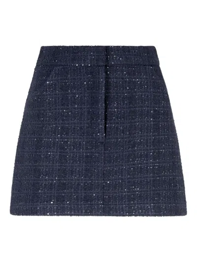 EMPORIO ARMANI EMPORIO ARMANI WOOL BLEND MINI SKIRT