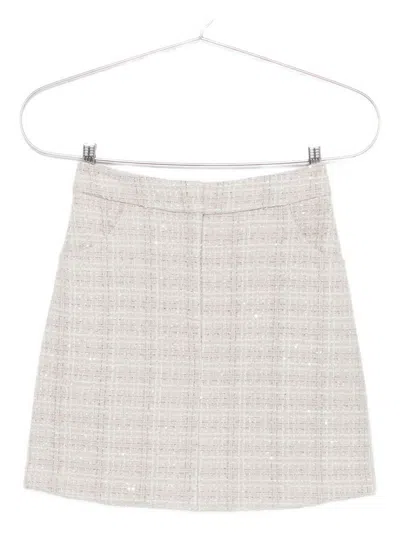 EMPORIO ARMANI EMPORIO ARMANI WOOL BLEND MINI SKIRT