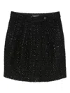 Emporio Armani Wool Blend Mini Skirt