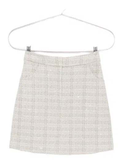 EMPORIO ARMANI WOOL BLEND MINI SKIRT