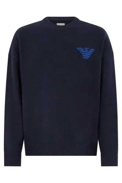 EMPORIO ARMANI EMPORIO ARMANI WOOL BLEND PULLOVER